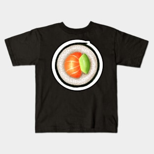 salmon avocado maki Kids T-Shirt